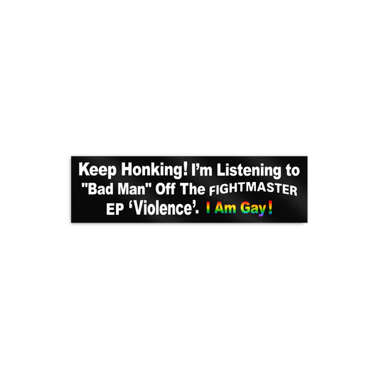 Keep Honking! Bumper Sticker